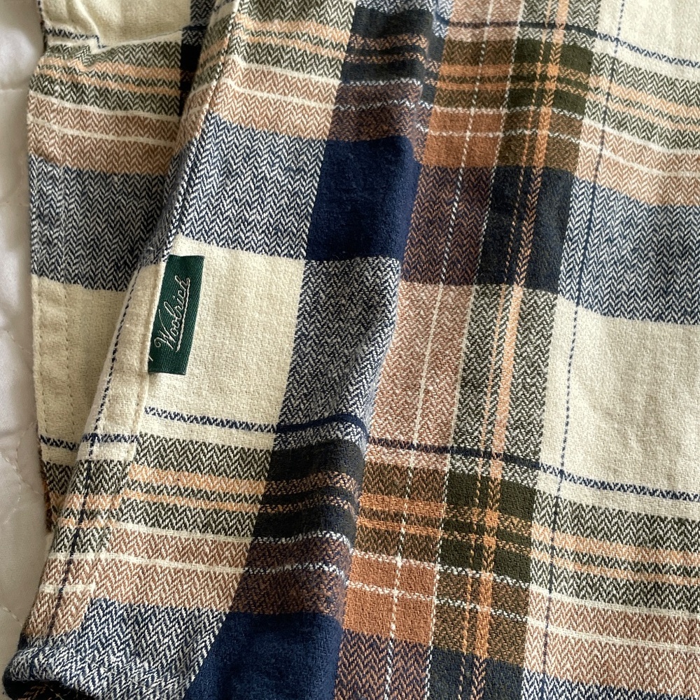 Woolrich Green Label Collection Flannel Size Medium - Picture 6 of 7
